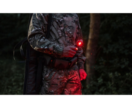 Фонарь ArmyTek Elf C2 MAX WR (Black; Холодный/Красный; 2500/200Lm; акк.21700-5000mAh)